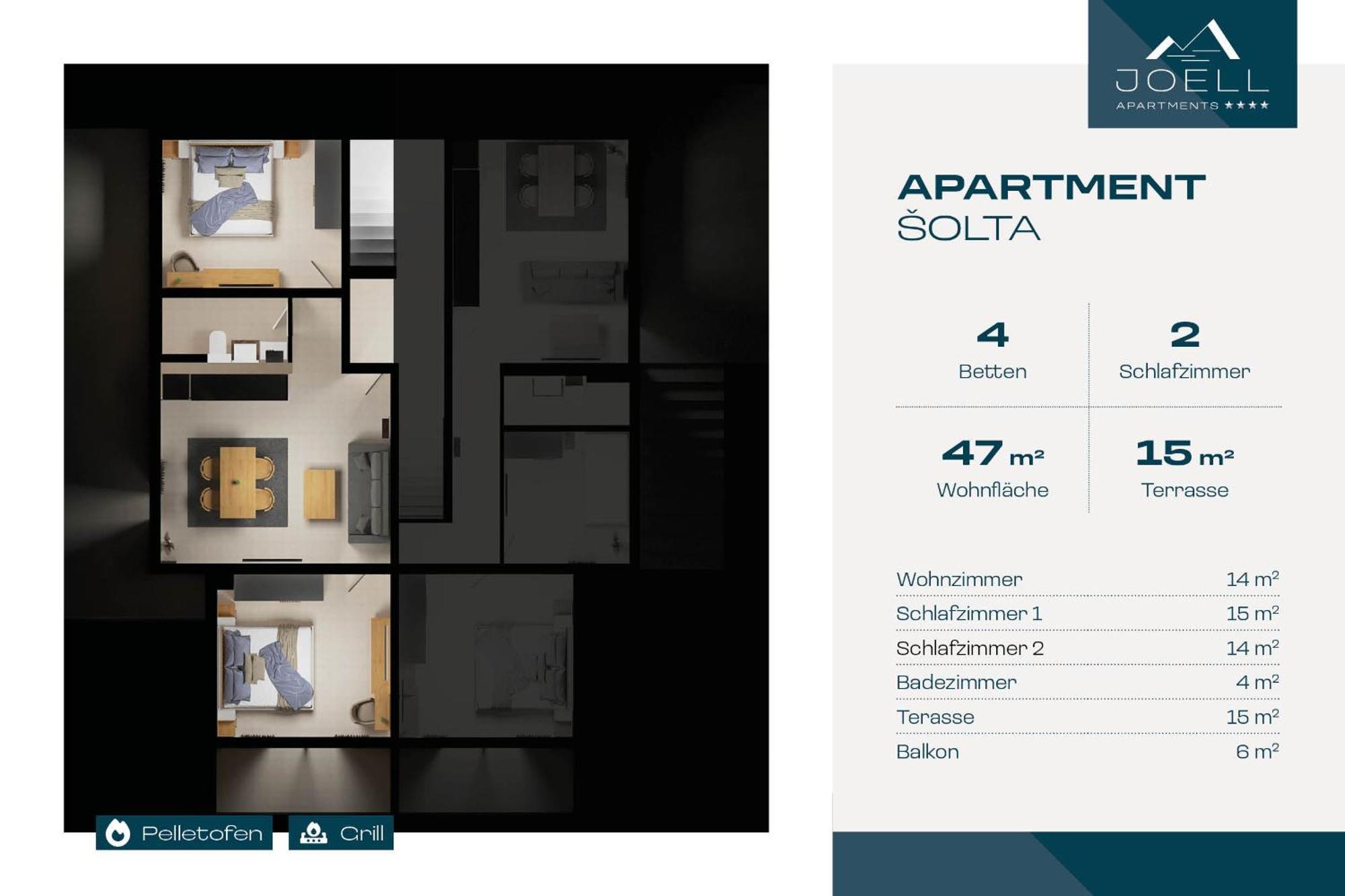 Joell Apartments 洛克瓦罗戈兹尼察 外观 照片